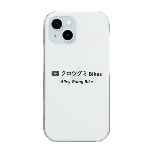 クロツグミ BIKES Clear Smartphone Case