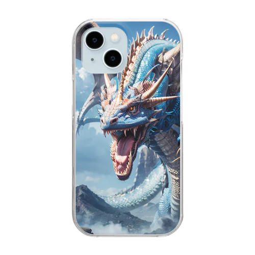 ドラゴン Clear Smartphone Case
