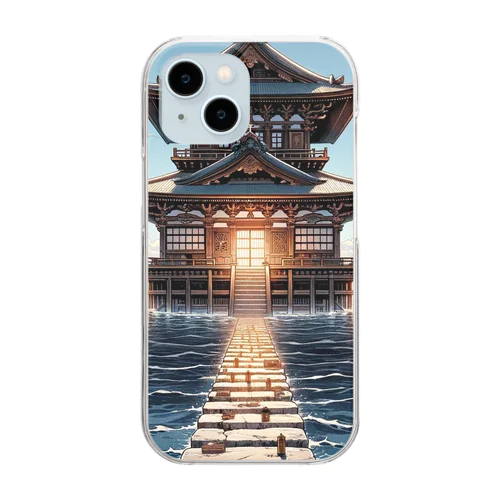 Sanctuary of the Sea: Pathway to Serenity Clear Smartphone Case