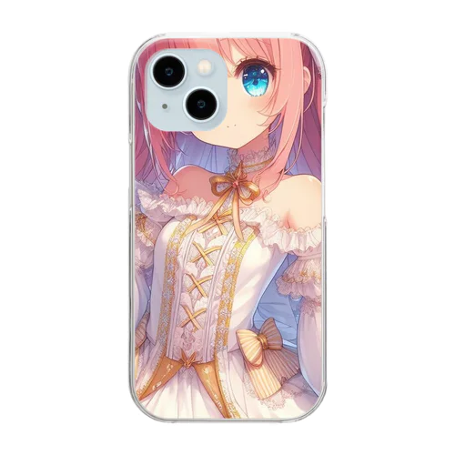 【可愛い】美少女魔法使い3 Clear Smartphone Case