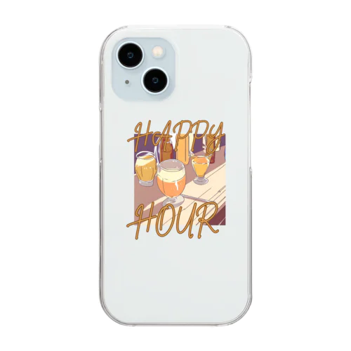 HAPPY HOUR(ハッピーアワー) Clear Smartphone Case