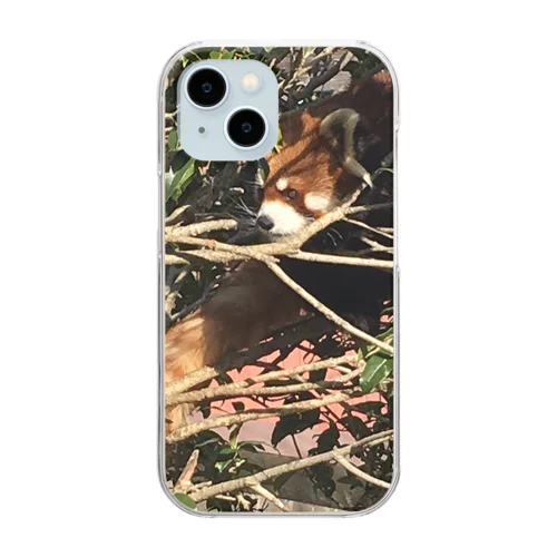 レッサーパンダ Clear Smartphone Case