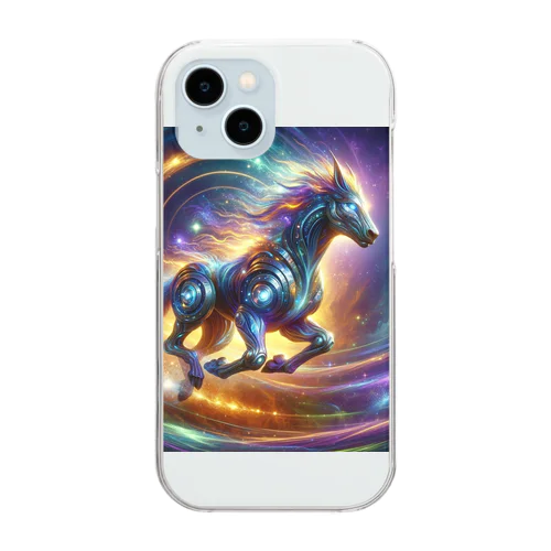 異世界のドラゴン・スプリンター Clear Smartphone Case