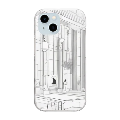 颯爽英姿 Clear Smartphone Case