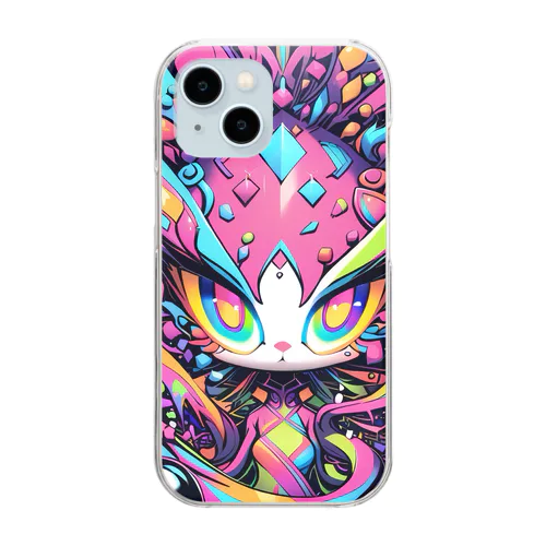 奇抜なCAT Clear Smartphone Case