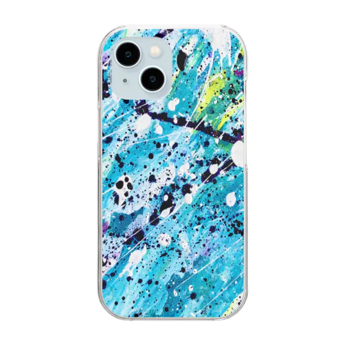 水の惑星 Clear Smartphone Case