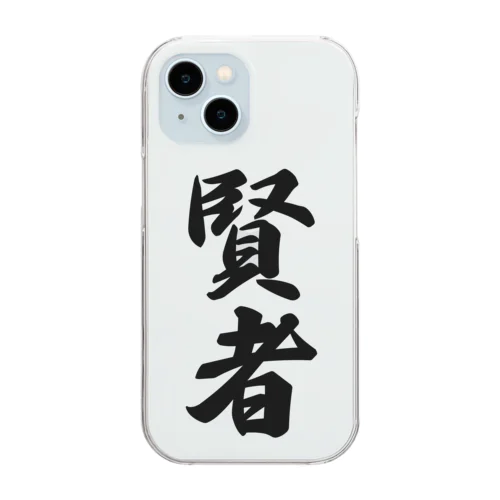 賢者 Clear Smartphone Case