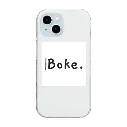 boke  Clear Smartphone Case