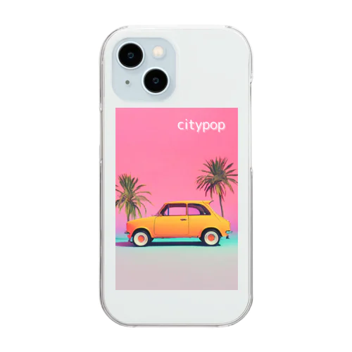 80s CityPop No.19 Clear Smartphone Case