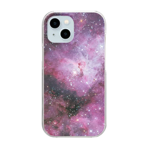 宇宙　イータカリーナ星雲  Clear Smartphone Case