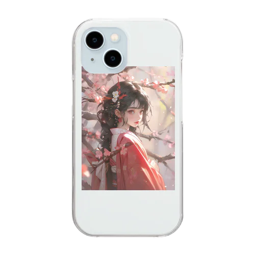 お姫様　パール　1441 Clear Smartphone Case