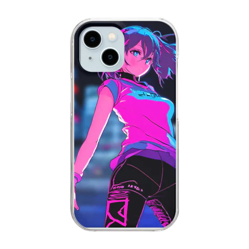  #Neon Shibuya ver3 Clear Smartphone Case