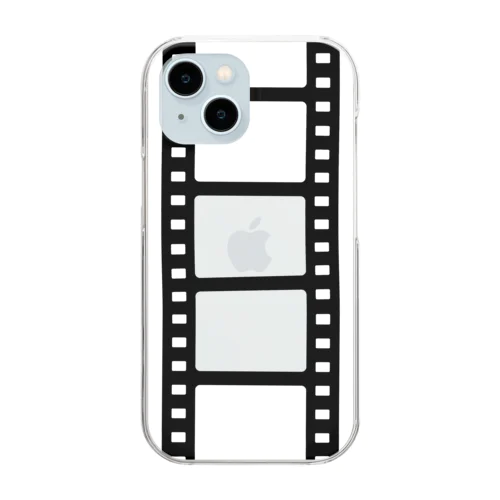 映画フィルムクリアスマホケース Clear Smartphone Case