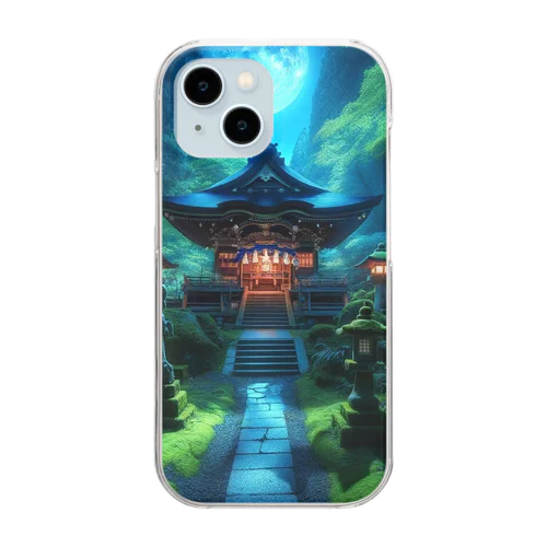 ありそうでなさそうな紹運神社🎵 Clear Smartphone Case