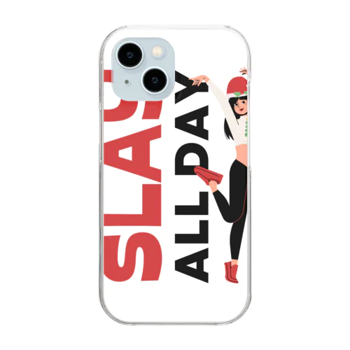 SLAY ALL DAY Clear Smartphone Case