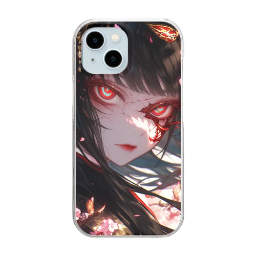 桜の魔女 Clear Smartphone Case