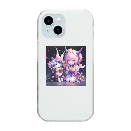 小悪魔リムるちゃん Clear Smartphone Case