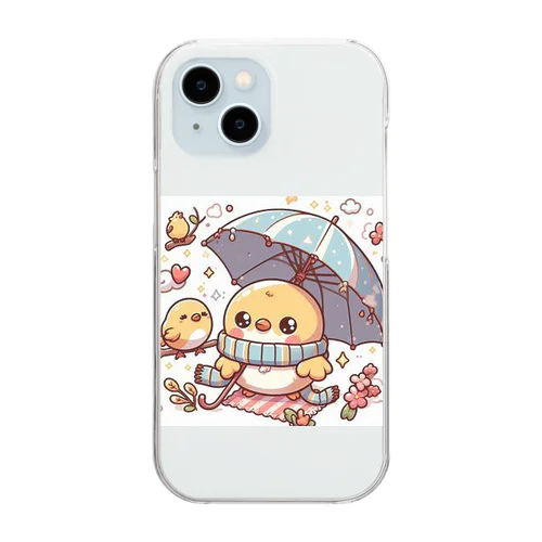 ひよ吉 Clear Smartphone Case