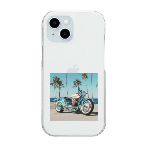 モーターサイクル Clear Smartphone Case