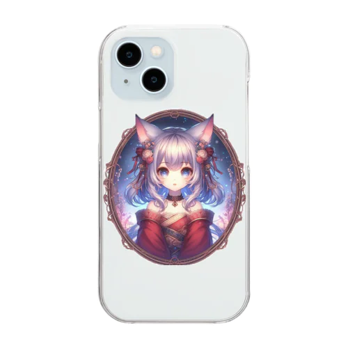 猫耳の少女✨ Clear Smartphone Case