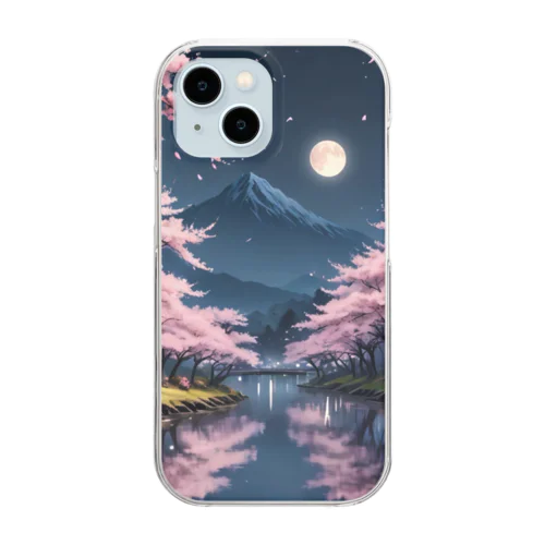 桜 Clear Smartphone Case