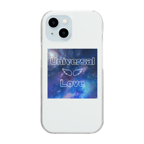 Universal ∞ Loveシリーズ Clear Smartphone Case