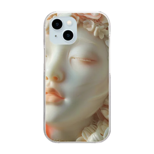 美女の眠り　なでしこ1478 Clear Smartphone Case