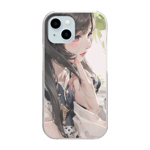 美少女シリーズ”なごみ” Clear Smartphone Case