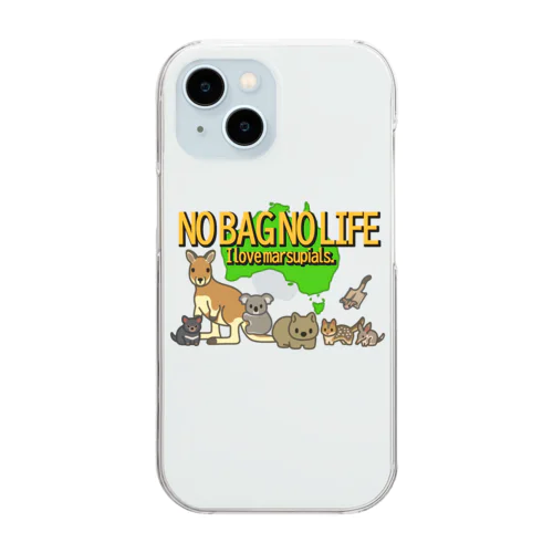 NO BAG NO LIFE Clear Smartphone Case