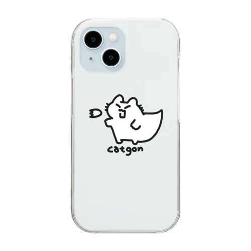 catgon クリアスマホケース