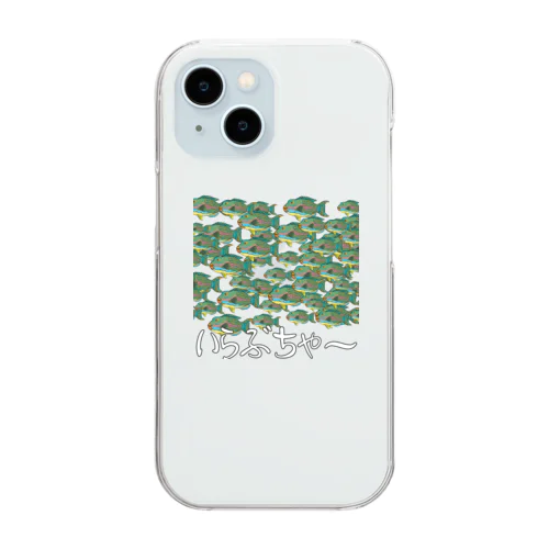 魚群イラブチャ～ Clear Smartphone Case