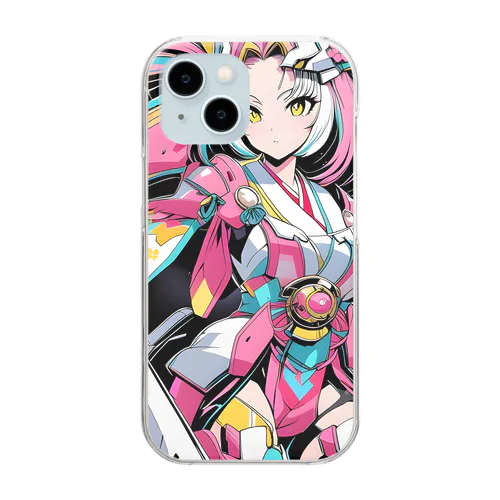 絢爛武装♪美麗ガールアーマーマージ♪ Clear Smartphone Case