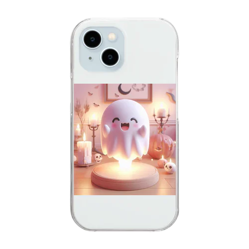 可愛いオバケ👻ちゃん💞 Clear Smartphone Case