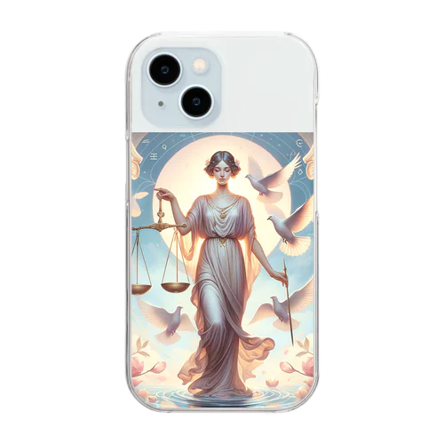 Libra 天秤座 Clear Smartphone Case