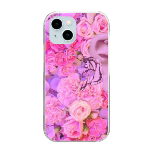 pink Clear Smartphone Case