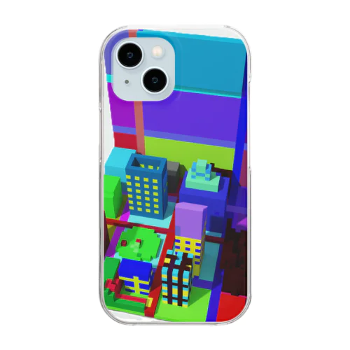 THE RAINBOW CTIY Clear Smartphone Case