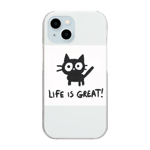 Life is Great !　素晴らしき人生2 Clear Smartphone Case