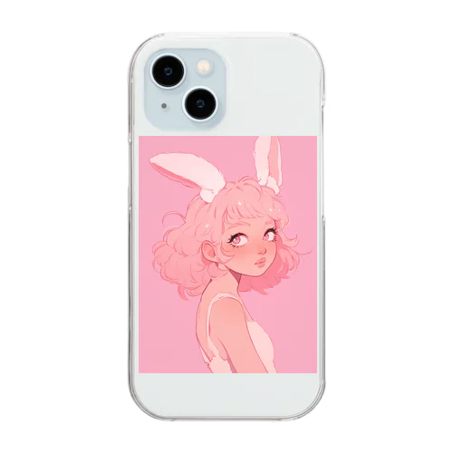 バニーガールの憂鬱 Clear Smartphone Case