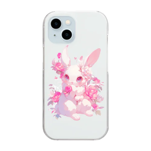 うさちゃん Clear Smartphone Case