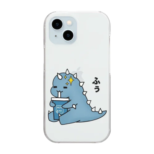 一息する龍の子 Clear Smartphone Case