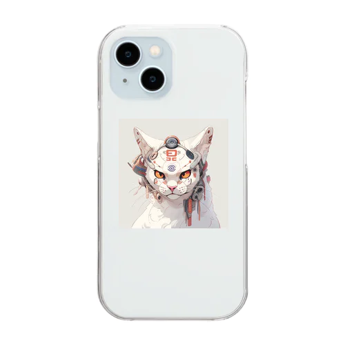 コリア猫 Clear Smartphone Case