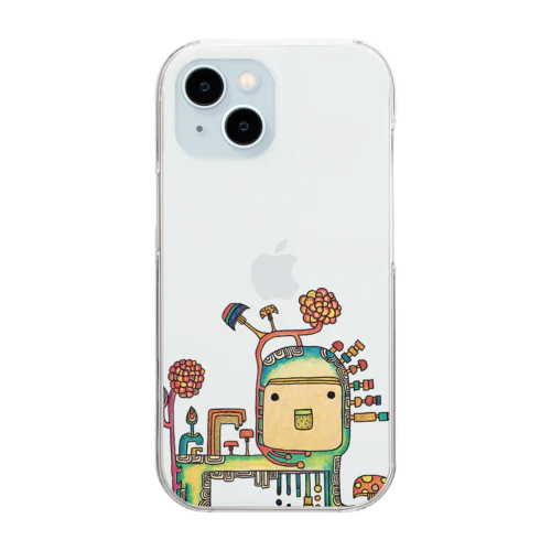 オリジナルキャラクターのスマホケース誕生！ Clear Smartphone Case