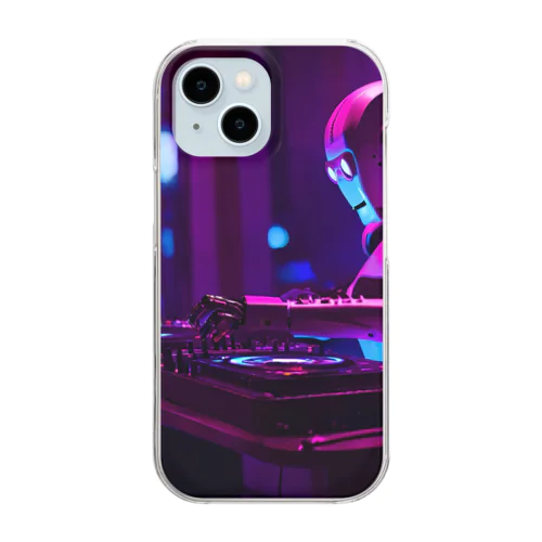 DJロボット2 Clear Smartphone Case