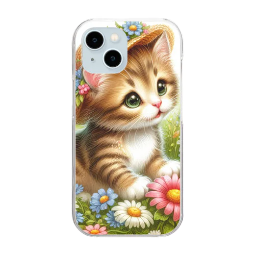 猫 Clear Smartphone Case