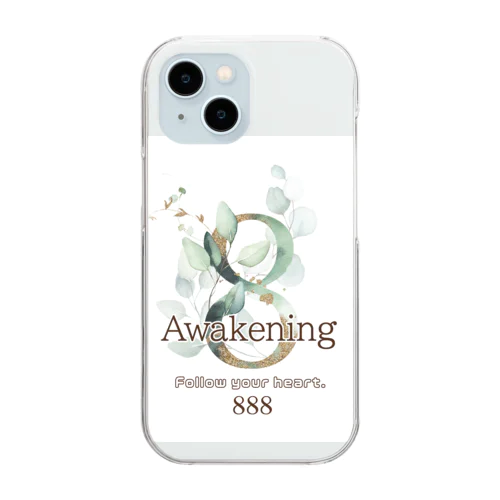 8-Awakening Clear Smartphone Case