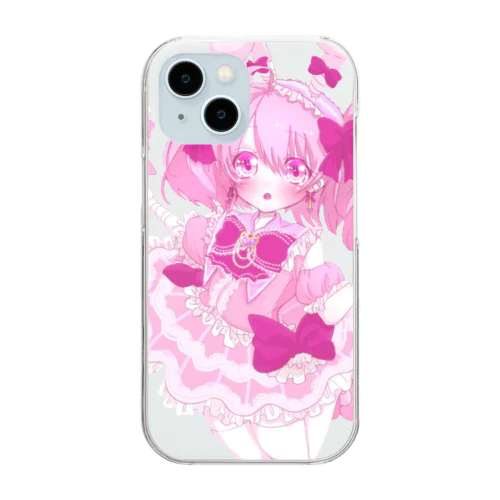 メンヘラ魔法少女ちゃん Clear Smartphone Case