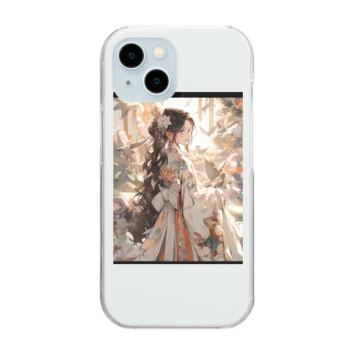 東洋のお姫様　なでしこ1478 Clear Smartphone Case