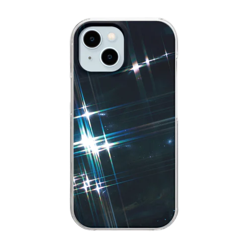 煌めき Clear Smartphone Case