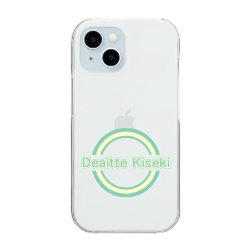 deai kiseki であい　きせき　出会い　奇跡　出逢い Clear Smartphone Case