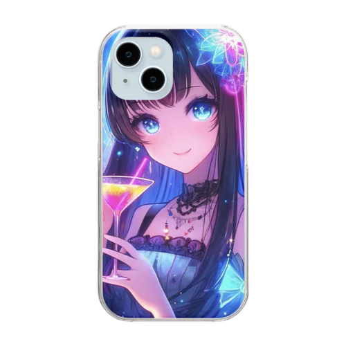 酒豪AIちゃん　地下アイドルの息抜き Clear Smartphone Case